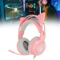 ZYCat Ear Gaming Headset, Cat Ear Gaming Headphone Headset with