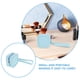 thumbnail image 3 of unbranded Organizador Cosmético Sky-Blue Portátil De Silicona Para Almacenamiento Y Viajes Con, 3 of 8