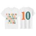 thumbnail image 1 of Chandail Garçons T-Shirts Graphiques Tendance Fille Tenues d'Été Filles T-Shirts 1T, 1 of 2