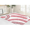 thumbnail image 3 of Baseball Steek Rug, White Rugs, Boy Room Rug, Motivational Rug, Outdoor Rug, Bedroom Rug, 3D Printed Rug, Popular Rug, Rug, 3.3'x6.5' - 100x200 cm, 3 of 5
