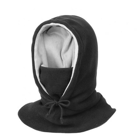 Warm Hood Face Cover Bike Hat Winter Ski Mask Snow Head Gear Windproof Cotton for Men Women Cold Weather Neck Protector