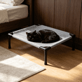thumbnail image 3 of Elevated Pet Cot Bed for Cats & Small Dogs, Breathable Elevated Cat Bed with Anti-Slip Feet, Tool-Free Assembly, Waterproof Portable Pet Bed for Indoor Outdoor Use, 3 of 5