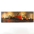 thumbnail image 1 of Luxen Home WHA669 Joyeux Automne Récolte Toile Impression Art Mural avec des Lumières LED, 1 of 1
