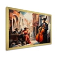 thumbnail image 2 of Designart "Awakening of Harlem Renaissance I" People Framed Wall Art Decor - Global Black Harlem Renaissance Entryway Framed Wall Art Print, 2 of 6
