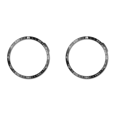thumbnail image 2 of Anillo Parachoques Cubierta Caja Bisel Acero Inoxidable (para ​​7X) 2 Uds., 2 of 4