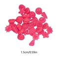 thumbnail image 3 of SouMaox Artificial Starfish Sea Shells Aquarium Decor, Glowing Stones for Fresh Water Saltwater Tank, Luminous Night Light Decor, 0.59" Pink, 3 of 6