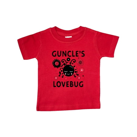

Inktastic Valentine s Day Guncle s Lovebug Gift Baby Boy or Baby Girl T-Shirt
