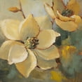 thumbnail image 2 of Loreth, Lanie 26x26 White Modern Wood Framed Museum Art Print Titled - Magnolias After the Rain I, 2 of 4