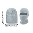 thumbnail image 3 of Kilaqueen Youth Balaclava Ski Mask for Boys and Girls, Stretch Full Face Cover and Neck Warmer for Cold Weather Skiing, Cycling and Play, 3 of 9