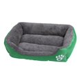 thumbnail image 3 of Lit Carré Chaud d'Hiver pour Animaux, Fournitures pour Animaux, Lit de Couchage pour Chat et Chien, 3 of 7