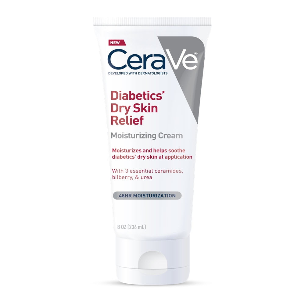 CeraVe Diabetics Moisturizing Cream for Dry Skin, 8 oz