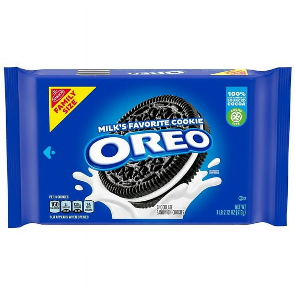 Oreo Sandwich Cookies Chocolate 18.12 oz Pack of 2