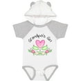 thumbnail image 3 of Inktastic Grandpa's Girl Heart Flowers Girls Baby Bodysuit, 3 of 5