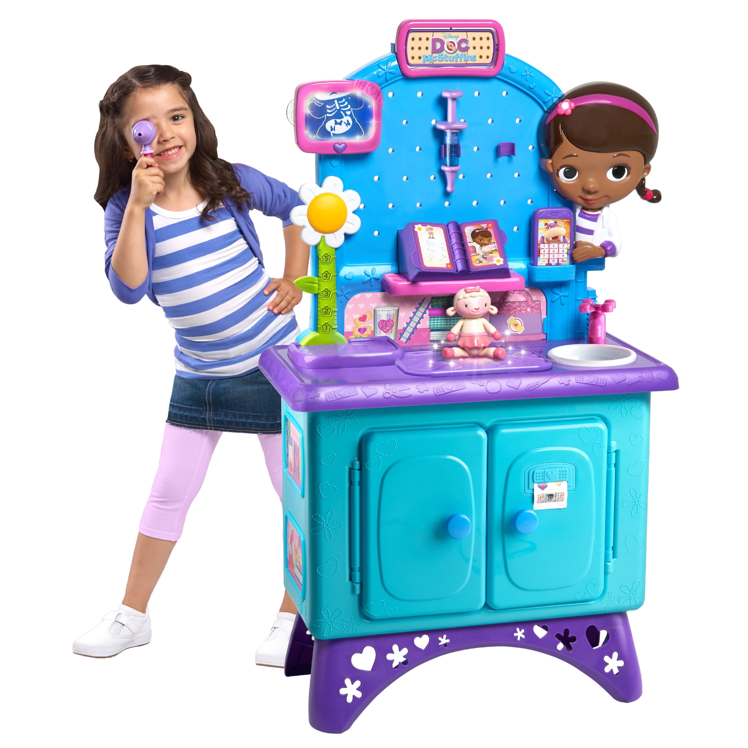 Disney Junior Doc McStuffins Get Better-Check Up Center, Kids Toys for Ages  3 Up, Gifts and Presents 