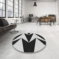 thumbnail image 4 of Ahgly Company Machine Washable Indoor Rectangle Transitional Light Gray Area Rugs, 8' x 10', 4 of 7