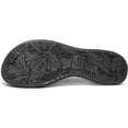 thumbnail image 4 of REEF Cushion Cloud Women's Flip Flop Black - Super Soft Molded Footbed, Enhanced Arch Support, Lightweight Water-Friendly Sandals, 4 of 7