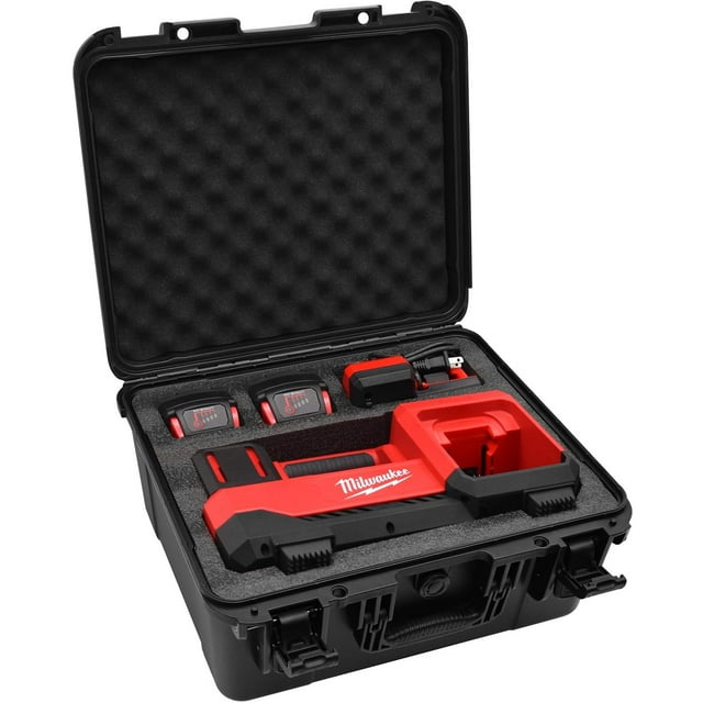 Funda de almacenamiento rígida para compresor de aire Milwaukee M18 inflador 2848-20, impermeable, a