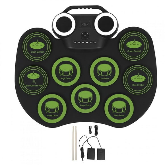 Fosa Electronic Drum Kit Portable USB Electric Drum Set with Speaker Musical Instrument,Musical Instrument,Electronic Drum