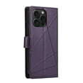 thumbnail image 3 of Nalacover Case for iPhone 13 Pro Max - Card Holder PU Leather Flip Wallet Cover with Magnetic Clasp Stand Hand Strap, Soft TPU Inner Shockproof Anti-Scratches Case, Purple, 3 of 10