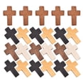 thumbnail image 2 of 100Pcs Small Crosses Craft Ornaments Retro Style Garden Decoration For Family Members, 2 of 8