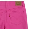thumbnail image 2 of Levi's Girls' Denim Shorty Shorts, Sizes 4-16, 2 of 4