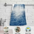 thumbnail image 6 of Dreamtimes Galaxy Soft Hand Towels 2-Piece Absorbent Bath Towel Decorative Fingertip Towels for Bathroom Gym Spa Hotel Beach Swimming Pool,14.4" x 28.3", 6 of 7