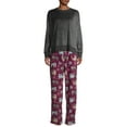 thumbnail image 2 of Secret Treasures Women's Sloth Sleep Pants, 2 of 6