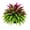 Persian 15 &Dragon Blood Tree 12 Leaves#1, variant on Artificial Boston Fern with Red Dracaena, Mixed Faux Greenery Bush, Realistic Fake Plant for Indoor Outdoor Porch, Patio, Home and Office Decoration