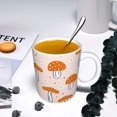thumbnail image 5 of Yiaed Mushrooms Print Ceramics Coffee,Large Handle Design,Extra Large Tea and Coffee Cup for Office and Home Mugs, 5 of 6