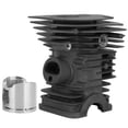 thumbnail image 3 of Chainsaw Piston,Hardware Tools Accessories Aluminum Chainsaw Cylinder Cylinder Kits Versatile Functionality, 3 of 8