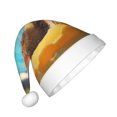 thumbnail image 2 of Fotbe Sunglasses Beach Kittens for Christmas Hat, Santa Hat for Kids Xmas Holiday Hat Comfort Christmas New Year Festive Party Supplies, 2 of 6