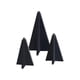 thumbnail image 3 of Vitrina de joyería para guardar tobilleras, collares, anillos, pulseras y pendientes. negro 3 piezas, 3 of 9
