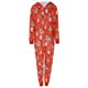 thumbnail image 1 of Pijamas Navideñas Mono con capucha de Navidad Ropa de dormir familiar informal Ropa de hogar Kuymtek Rojo*mujer T S para Unisex, 1 of 8