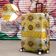 thumbnail image 4 of Yellow Dot Sunflower Bee Pattern Luggage Cover Fashion Suitcase Cover Baggage Covers Fit 25-28 Inch Luggage (Go Travel), 4 of 5