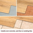 thumbnail image 3 of Elegant Vinyl Plank Flooring - Interlocking Floating Planks - 21.42 Square Feet of Flooring Per Carton - Erie from The Ascent Collection by Finesse Floors, 3 of 7