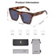 thumbnail image 5 of Lentes de Sol SOJOS de Moda Oversize Cuadrados Ojo de Gato SJ2179 para Mujer, 5 of 5