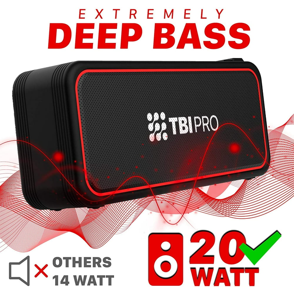 Powerful 20W Bluetooth Speakers Portable 2020 Deep HighEnd Sound