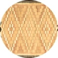 thumbnail image 1 of Ahgly Company Indoor Round Southwestern Brown Country Area Rugs, 7' Round, 1 of 4