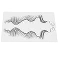 thumbnail image 4 of Pegatina Fugacal para el Cabello Bordes Peinados Impermeable Falso Calcomanía HE-04, 4 of 6