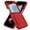Red+Rose, variant on Samsung Galaxy Z Flip 5 Case, 2 in 1 Hard PC + Soft TPU Back Shell Heavy Duty Military Drop Protection Rugged Dual Layer Shockproof Hybrid Case Galaxy Z Flip 5, Red+Rose