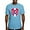 Baby Blue, variant on CafePress - Pepsi Varsity Badge 6 Fitted T Shirt - Fitted T-Shirt, Vintage Fit Soft Cotton Tee