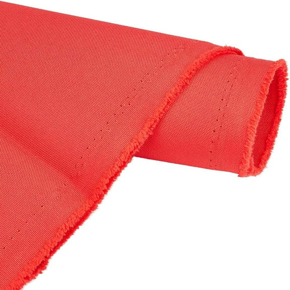 1 pc 2 Yards 58.3" Wide Polyester Oxford Fabric 600D Red Waterproof Water Repellant Outdoor Indoor Awning Cordura Resistant Fabrics for Home Decor Sunbrella Upholstery DIY Crafting Projects