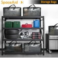 thumbnail image 4 of SpaceAid Heavy Duty Moving Bags, Extra Large, Clear (8 Pack), 4 of 6