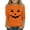 #A04-Black, variant on Abcomgle Halloween T Shirts for Girls Spooky Pumpkin Face Graphic Tshirts for Girls Crewneck 3/4 Raglan Sleeve Shirts for Kids Fall Funny Holiday Top for Girls,12-13 Years