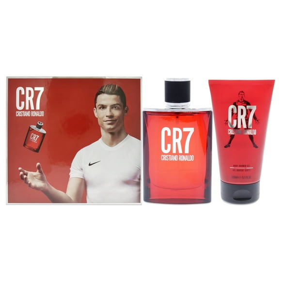 CR7 by Cristiano Ronaldo for Men - 2 Pc Gift Set 1.7oz EDT Spray, 5.1oz Shower Gel