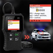 LAUNCH CR319 OBD2 Scanner, Engine Fault Code Reader, Car Diagnostic Scan Tool with Full OBD2 Functions DTC Lookup