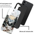 thumbnail image 3 of Case for Samsung Galaxy S23, Winter Forest Snowy Mountain Landscape Phone Case Military-Grade Drop Protection Cover for Women Girl - Glossy, 3 of 7