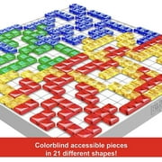 Board Game Blokus Strategy Game For 2-4 Players -Conquer The Board, 7+ yo