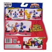 Akedo Beast Bite Strike Starter Pack, 3 Mini Battling Figures and Joystick Controller, Ages 6+