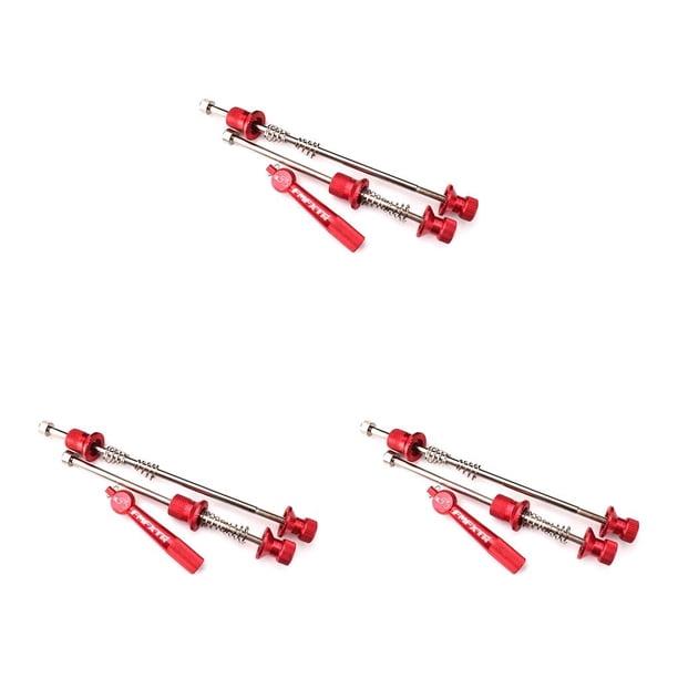 Greeniant Brocheta de aleación para bicicleta de montaña, profesional, extraíble, de liberación rápida, repuesto para actividades al aire Type1 NO1